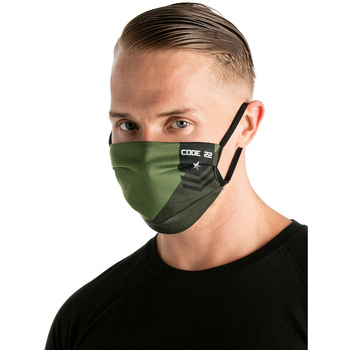 Code 22 Onderhemden  Gemengd beschermingsmasker C22 kaki Code22