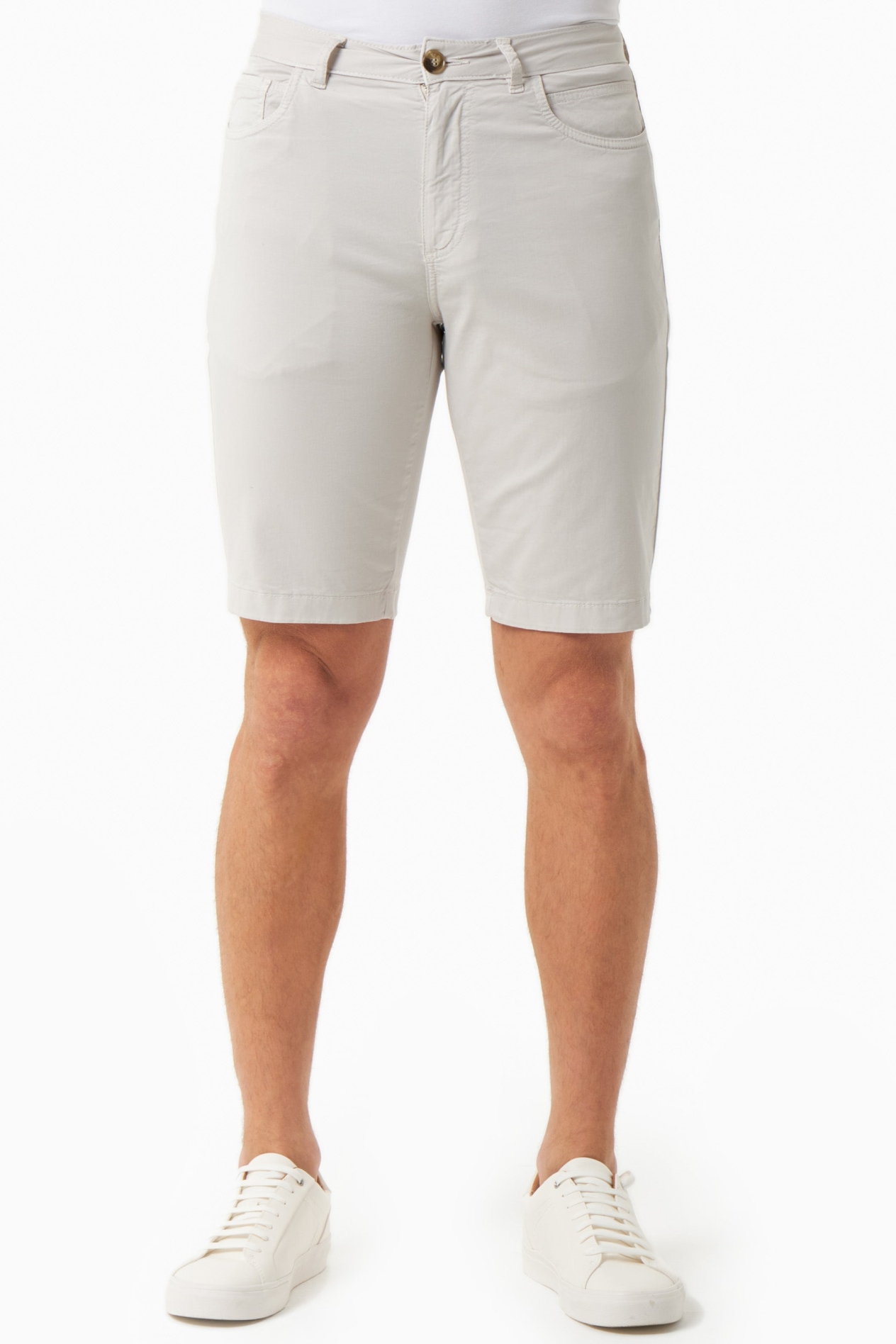 ORGANICATION Herren vegan Shorts Regular Fit Hellgrau