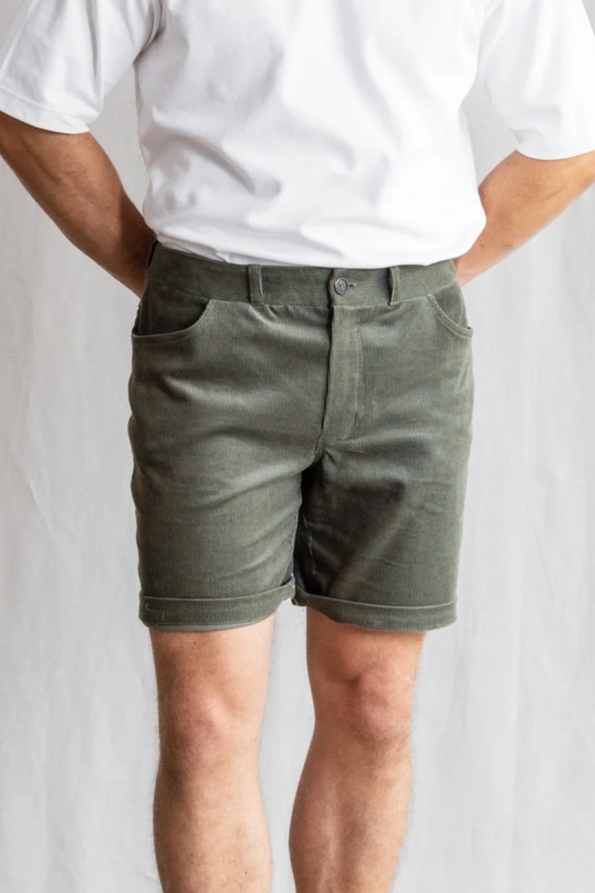 Jyoti Fair Works Herren vegan Kurze Hose Gauri Pistazie