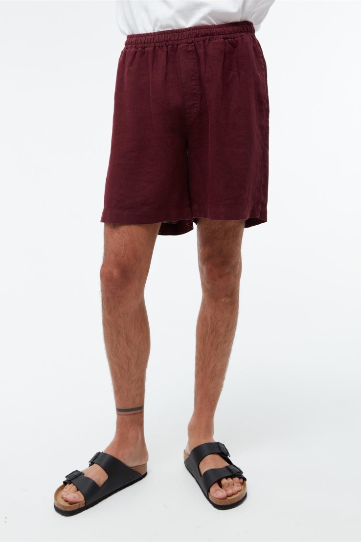 Givn Herren vegan Shorts Laurin Burgundy