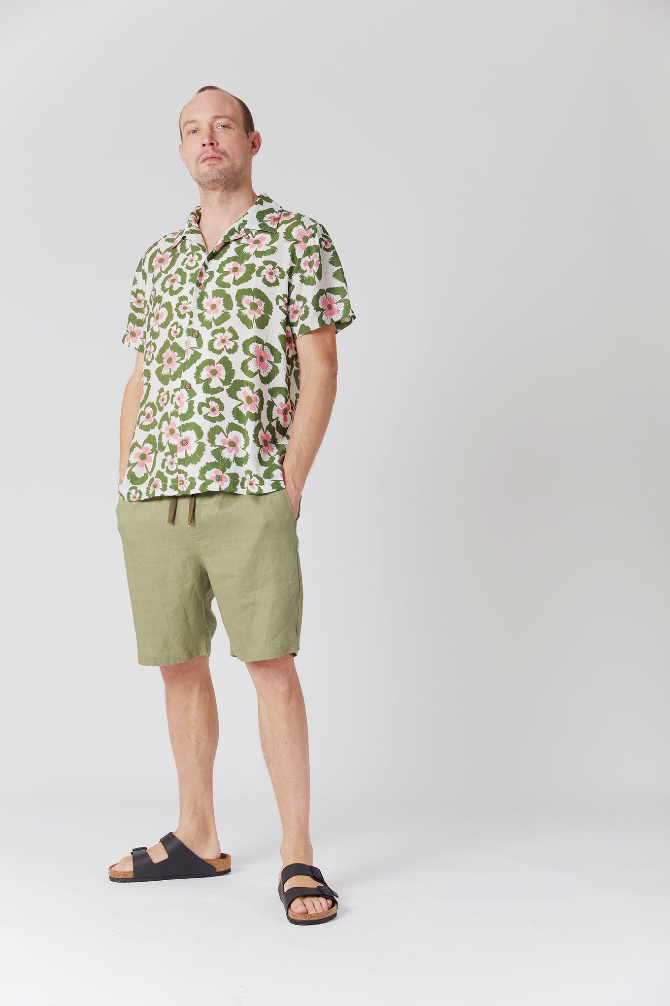 KOMODO Herren vegan Jerry Shorts Khaki