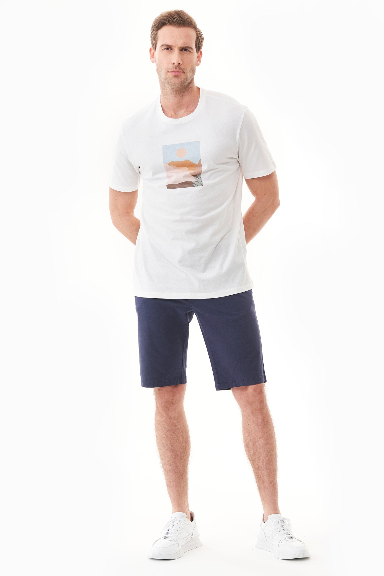 ORGANICATION Herren vegan Regular-Fit Shorts Aus Bio-Baumwolle