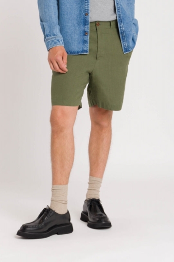 Kings Of Indigo Herren vegan Shorts Reagan VierblÃ¤ttriges Kleeblatt GrÃ¼n