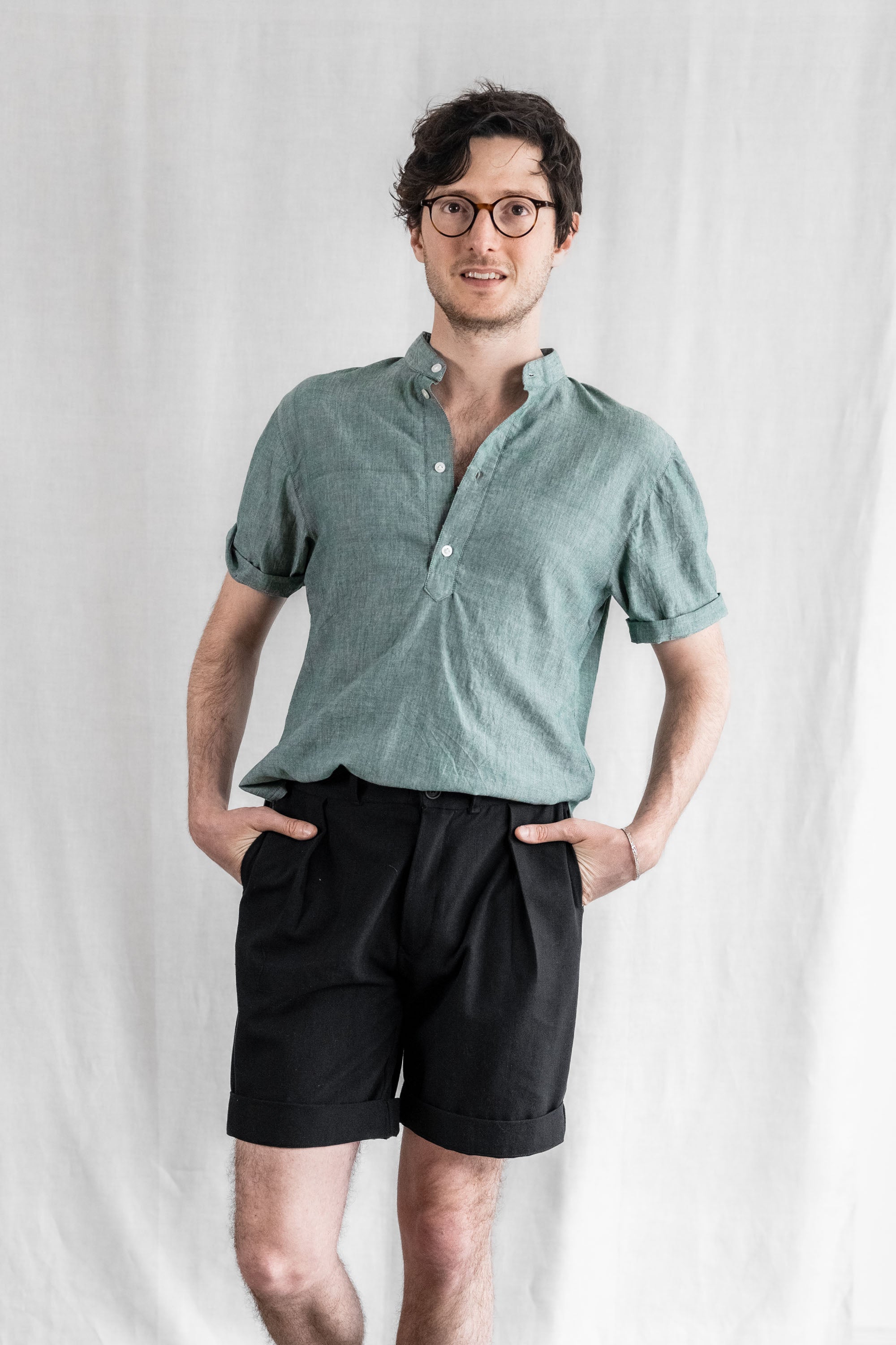 Jyoti Fair Works Herren vegan Shorts Heet Schwarz