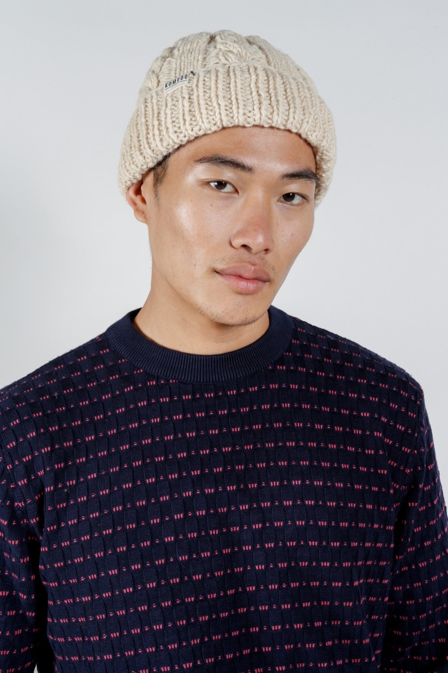 KOMODO Herren vegan Pullover Liam Navy