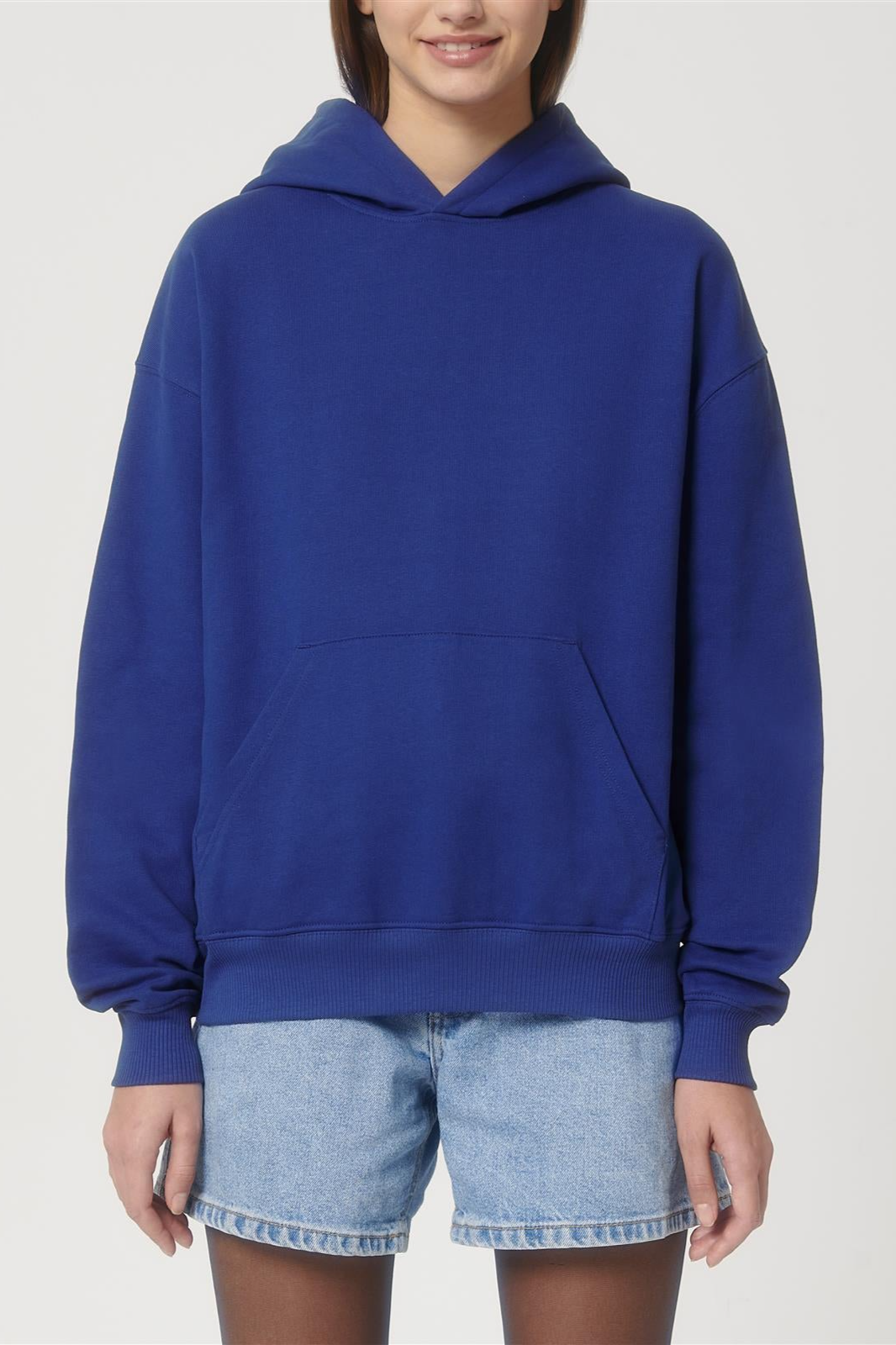 UNIPOLAR Herren vegan Hoodie Correl Worker Blau