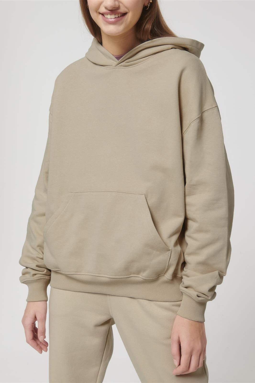 UNIPOLAR Herren vegan Hoodie Correl Desert Dust