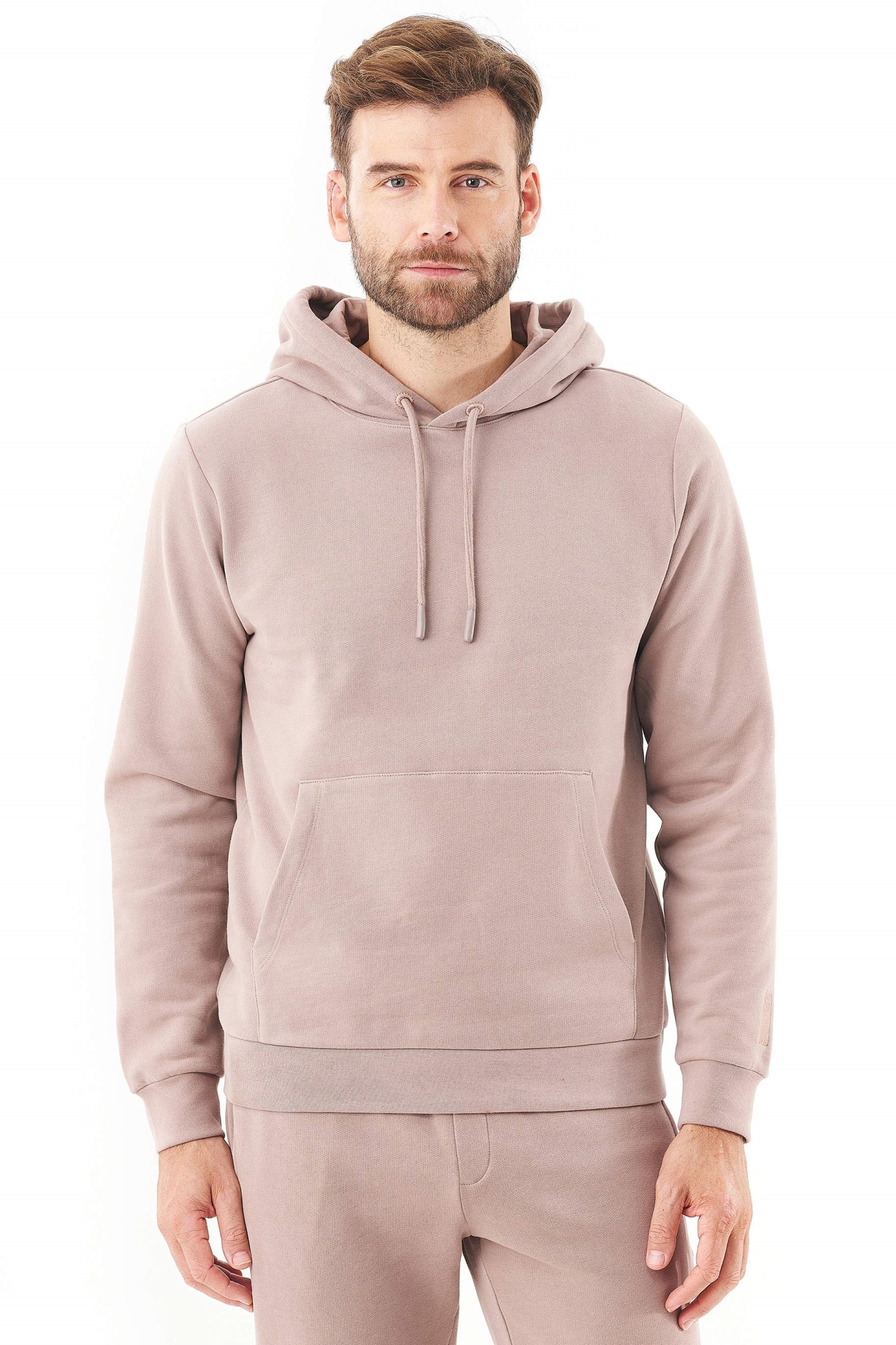 ORGANICATION Herren vegan Hoodie Hoolden Mokka