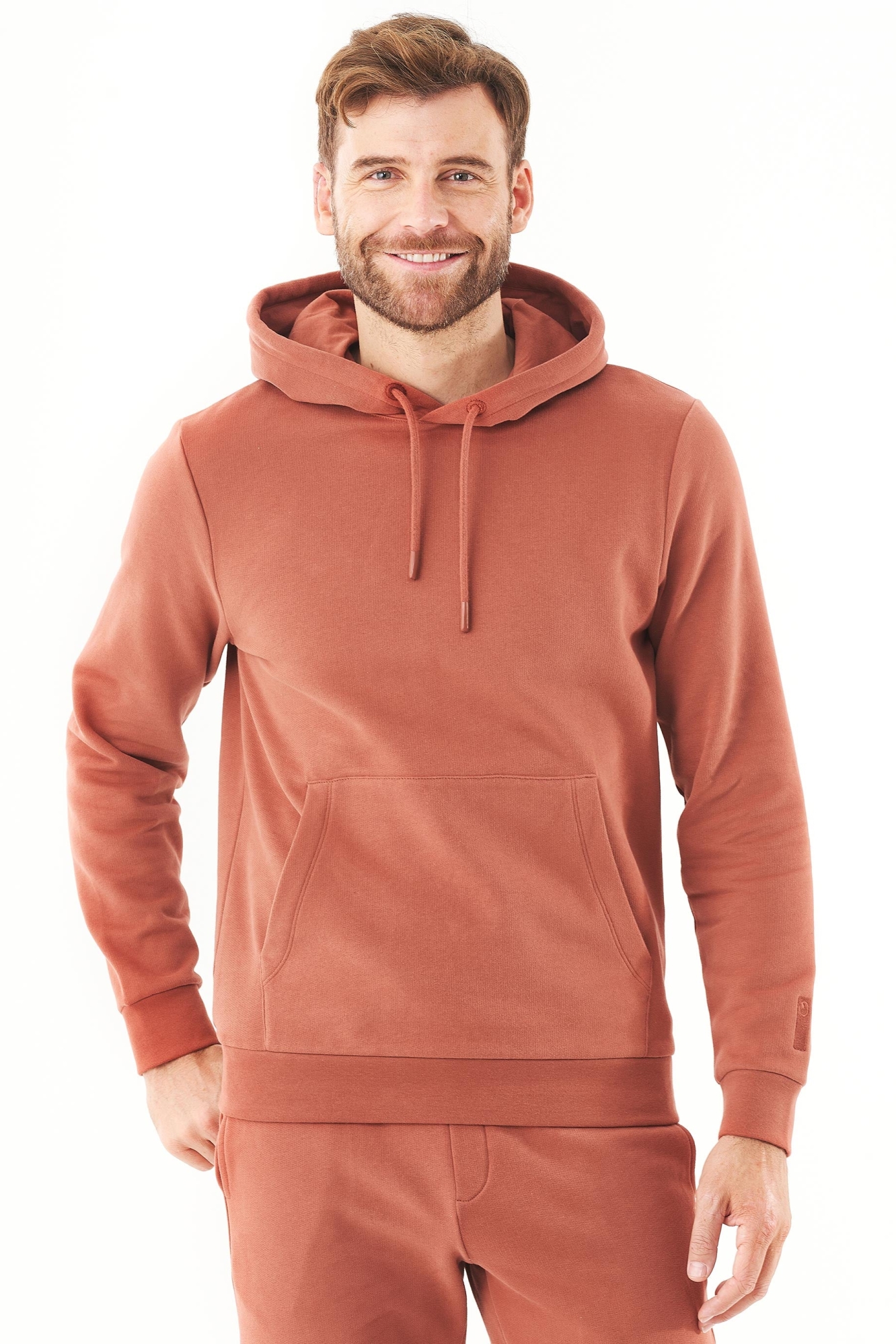 ORGANICATION Herren vegan Hoodie Hoolden Zimt