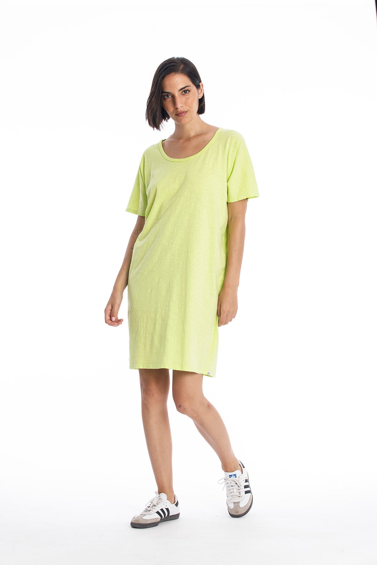 RAVENS VIEW IBIZA Damen vegan Kleid Jane Limonengelb
