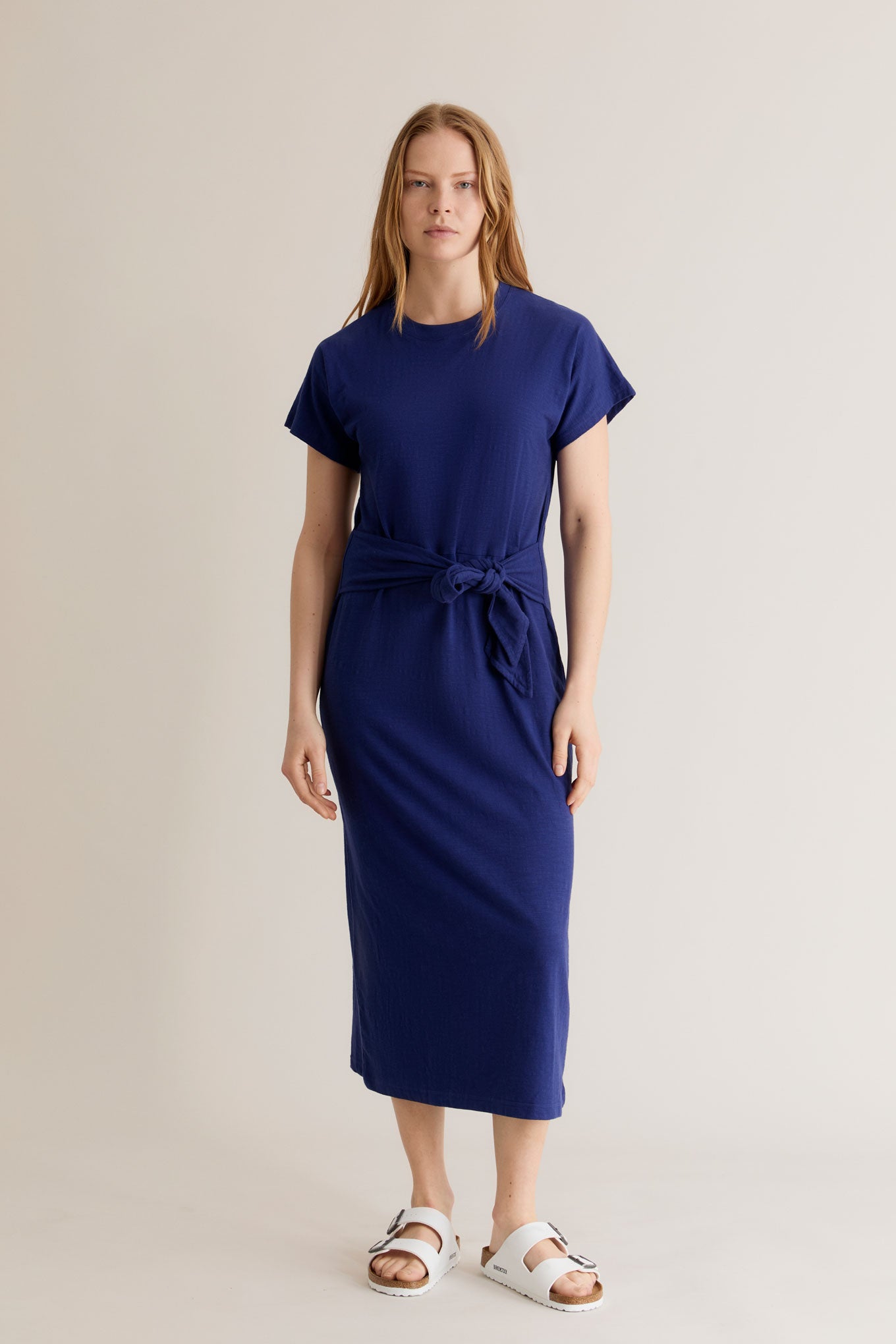 KOMODO Damen vegan Kleid Fonda Navy