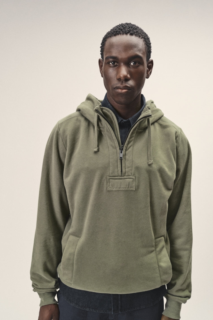 WOTE Herren vegan Sweatshirt Oliv