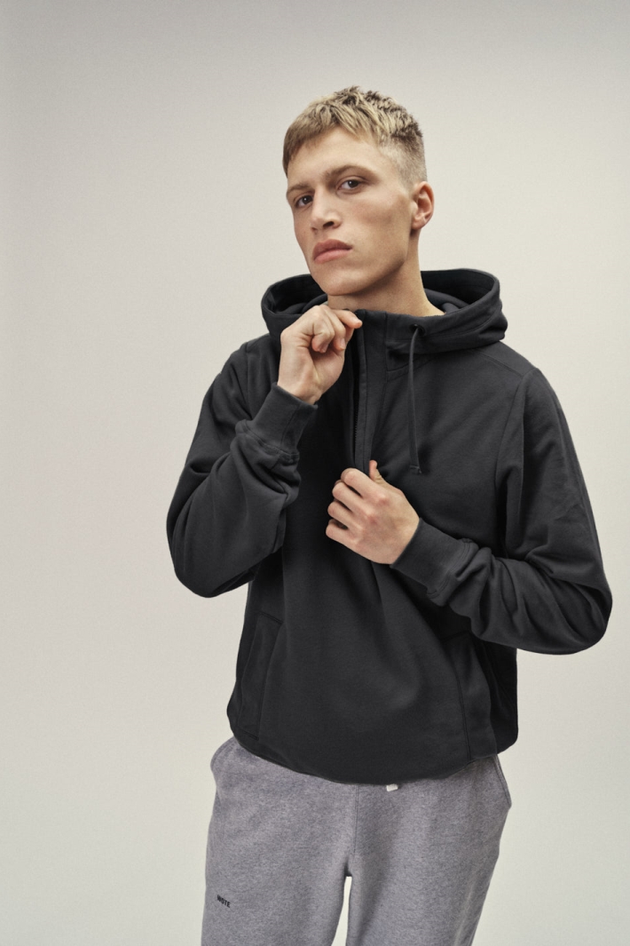 WOTE Herren vegan Sweatshirt Anthrazit