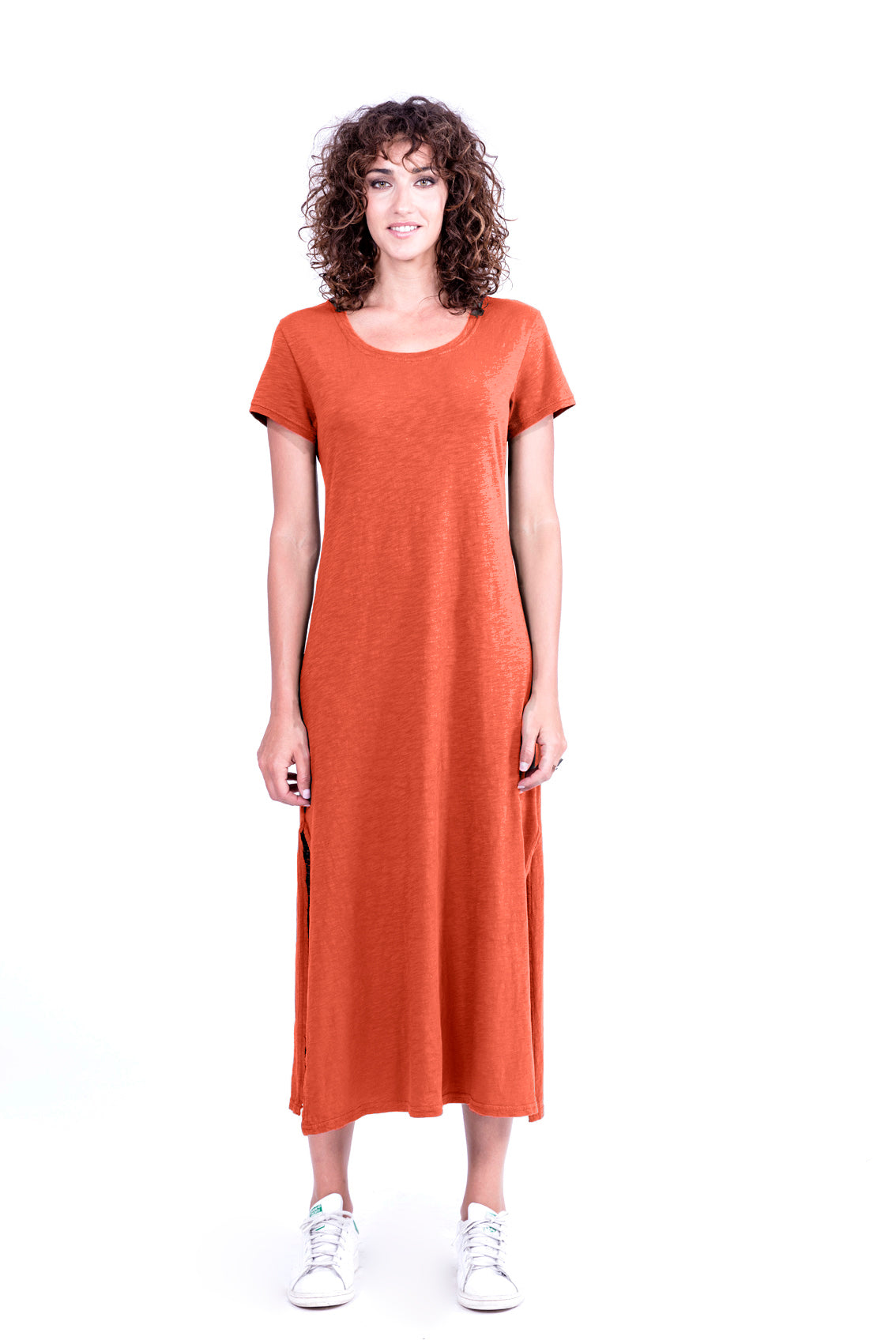 RAVENS VIEW IBIZA Damen vegan Kleid Uma Radiant Red
