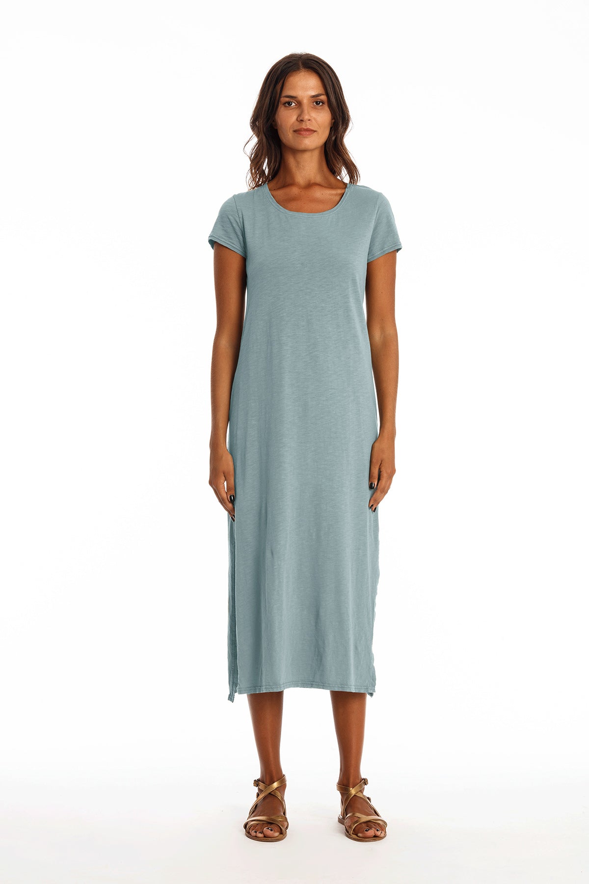 RAVENS VIEW IBIZA Damen vegan Kleid Lara Chinois GrÃ¼n
