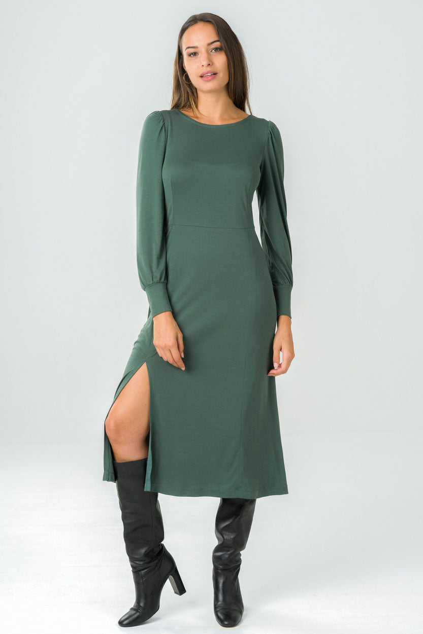 Avani Damen vegan Kleid Ml Victoria GrÃ¼n