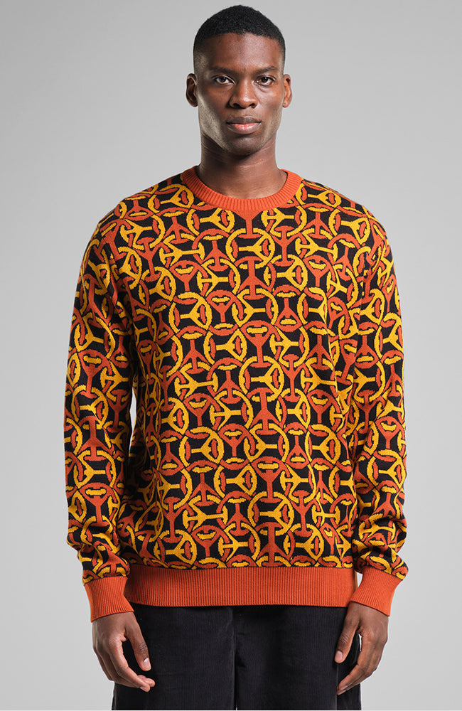 Dedicated Herren vegan Sweatshirt Mora Peace Multicolor