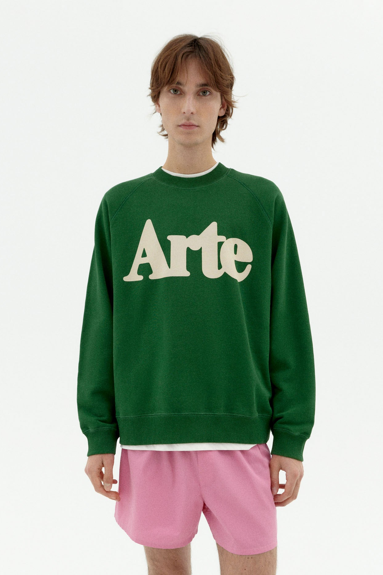 Thinking mu Herren vegan Sweatshirt Pepe Art GrÃ¼n