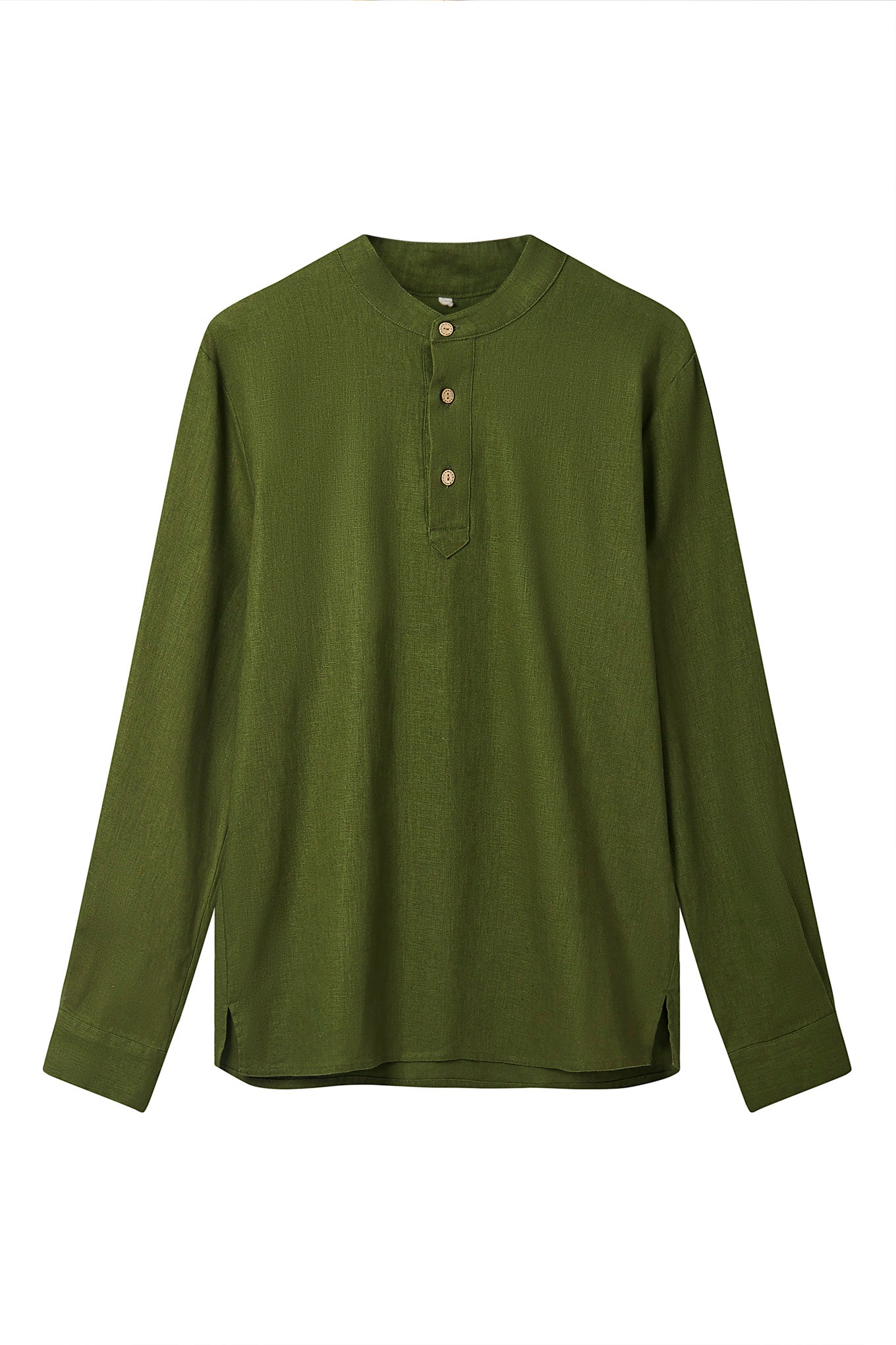 KOMODO Herren vegan Hemd Elijah Blend Khaki