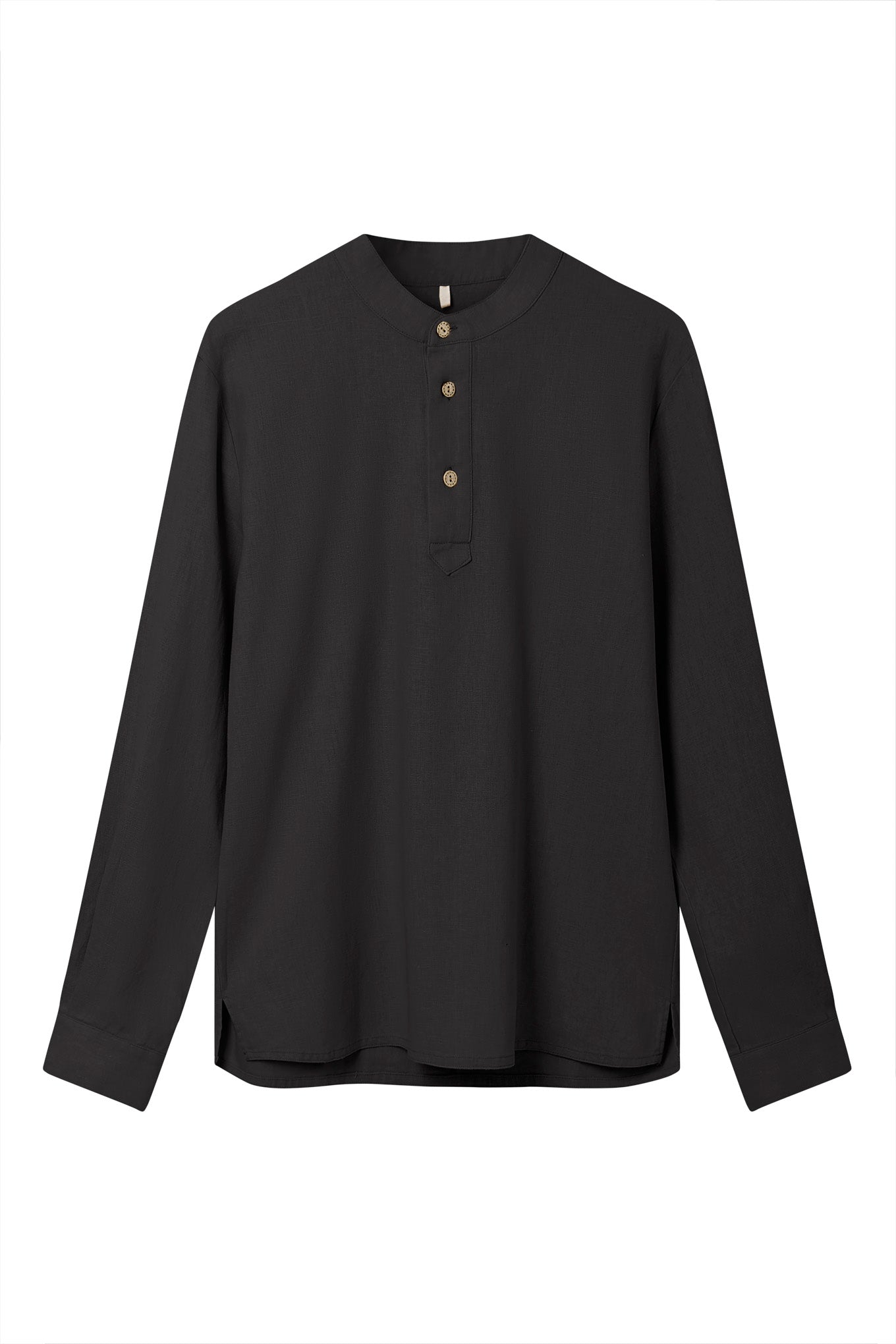 KOMODO Herren vegan Hemd Elijah Blend Schwarz