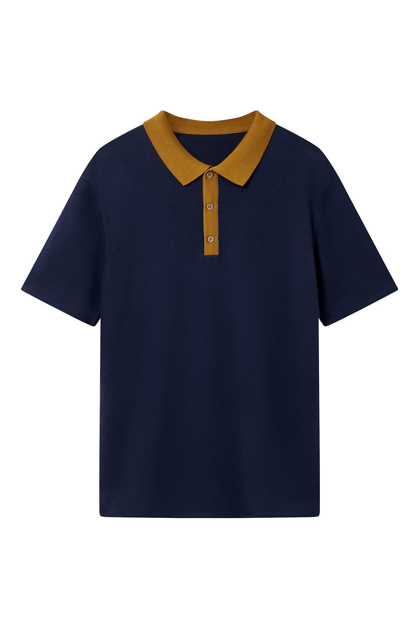KOMODO Herren vegan Poloshirt Frank Marineblau