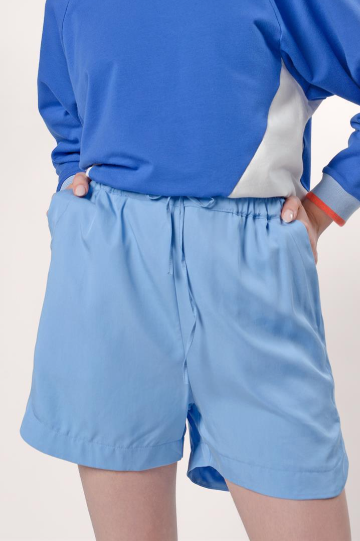 UVR Damen vegan Shorts Lavisaina Blau