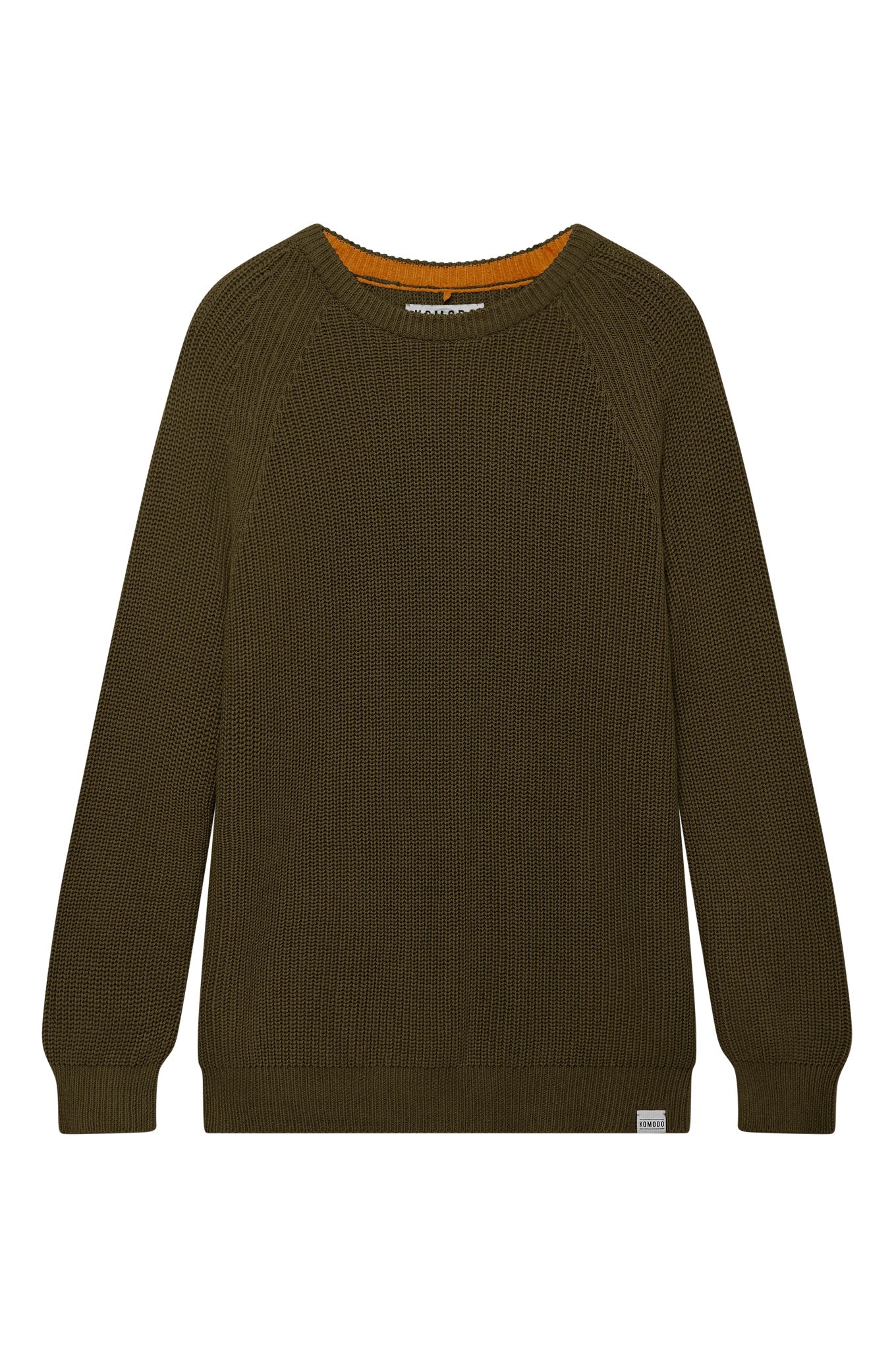 KOMODO Damen vegan Pullover Sergio Khaki