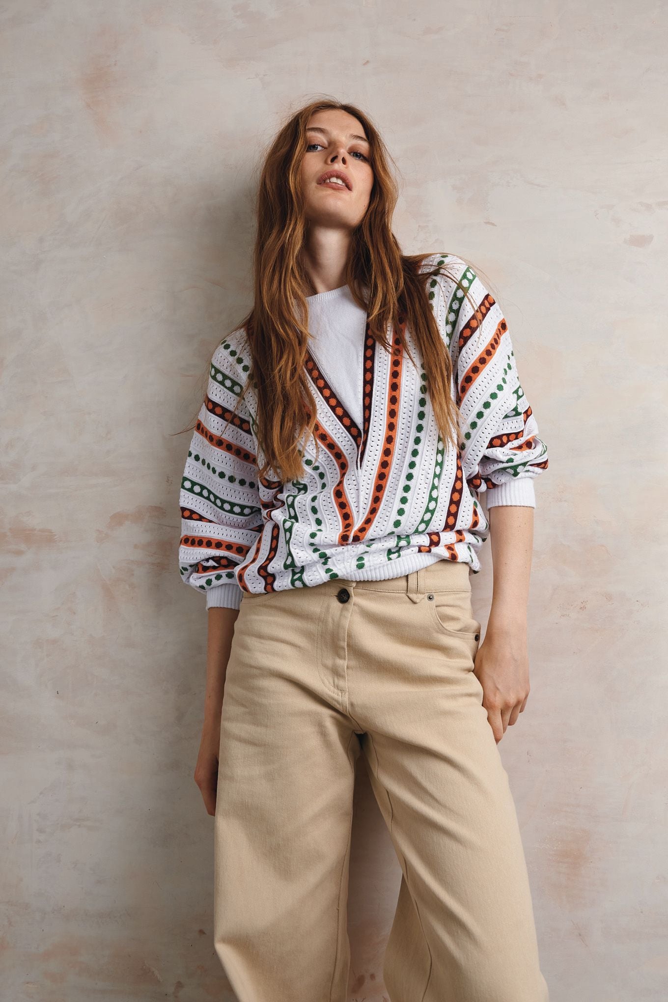 KOMODO Damen vegan Pullover Riri Multicolour