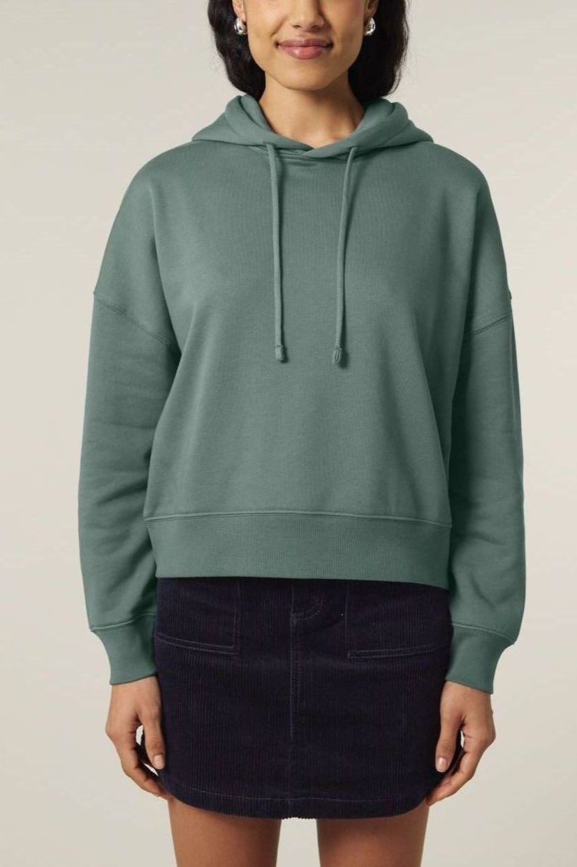 UNIPOLAR Damen vegan Hoodie Norai Green Bay