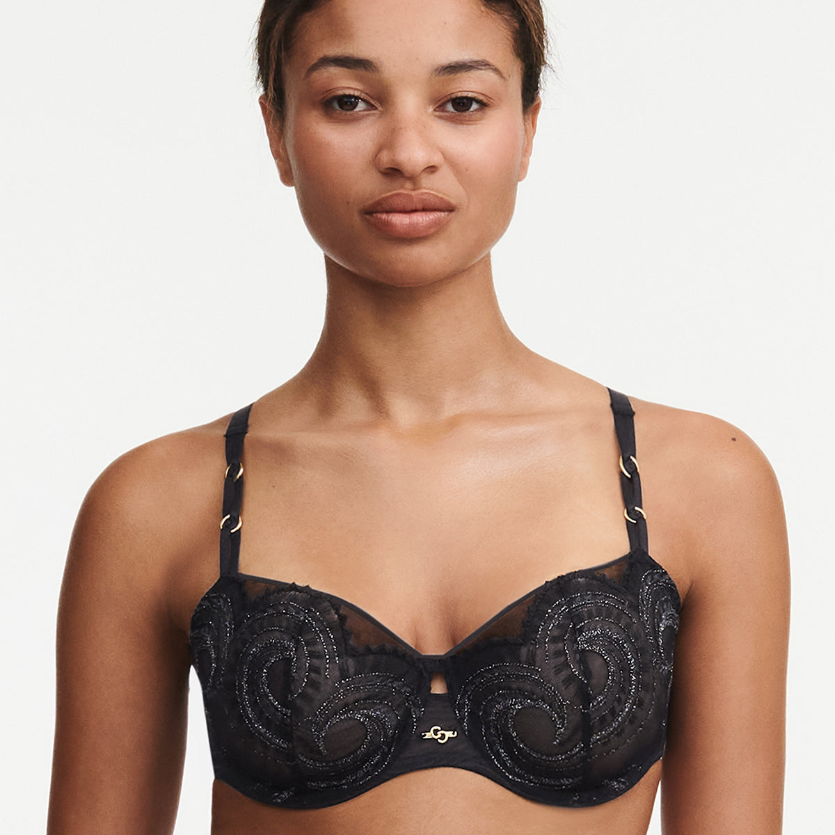 Chantelle Mystic Dream balconette BH, zwart