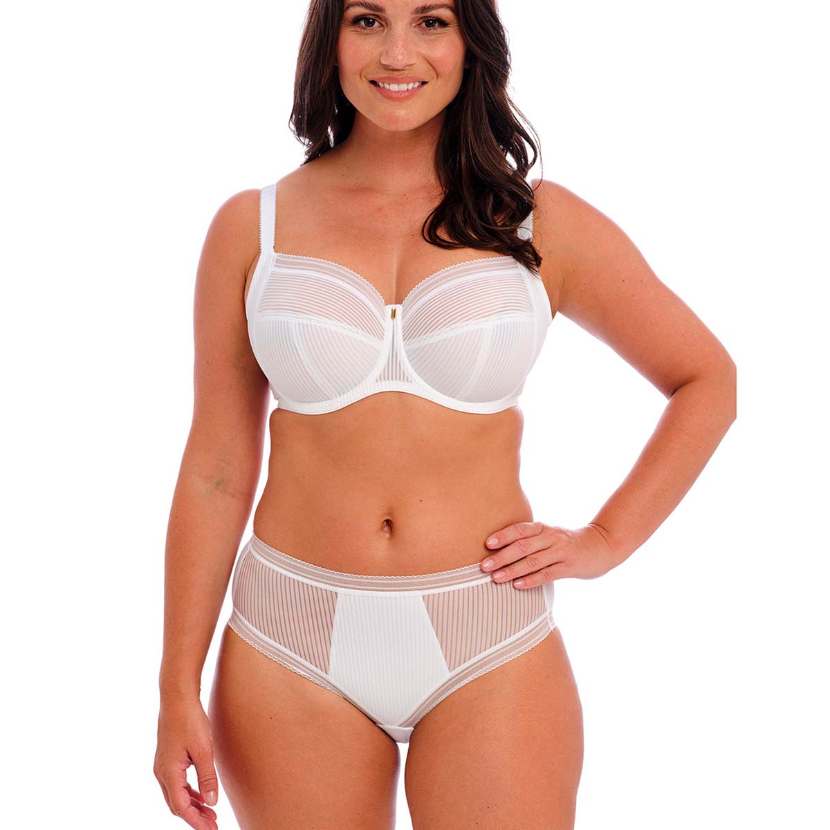 Fantasie Fusie BH met beugel, wit