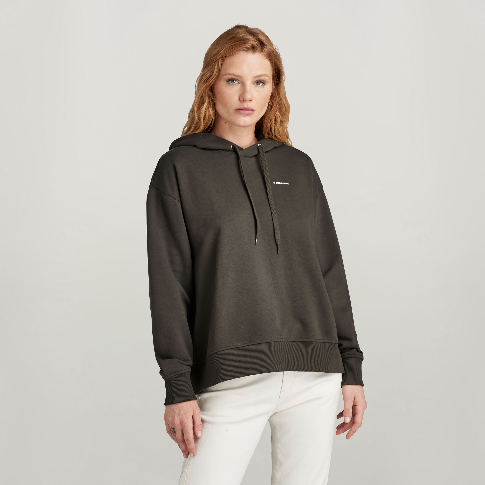 G-Star RAW Graphic Core Hoodie - Grijs - Dames