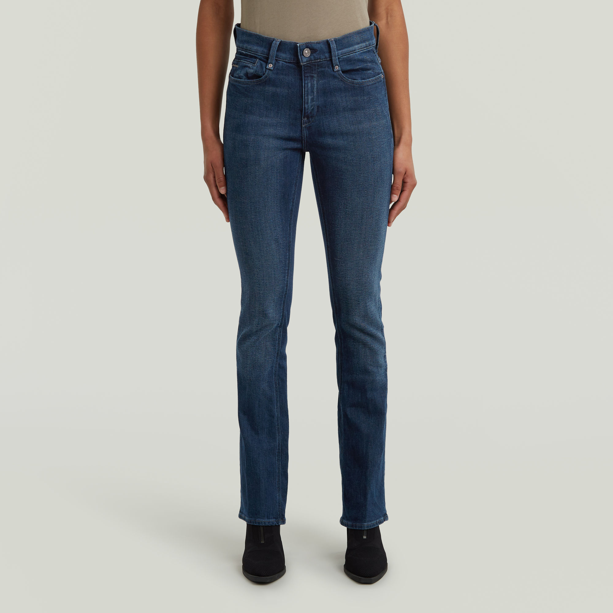 G-Star RAW Noxer Bootcut Jeans - Donkerblauw - Dames