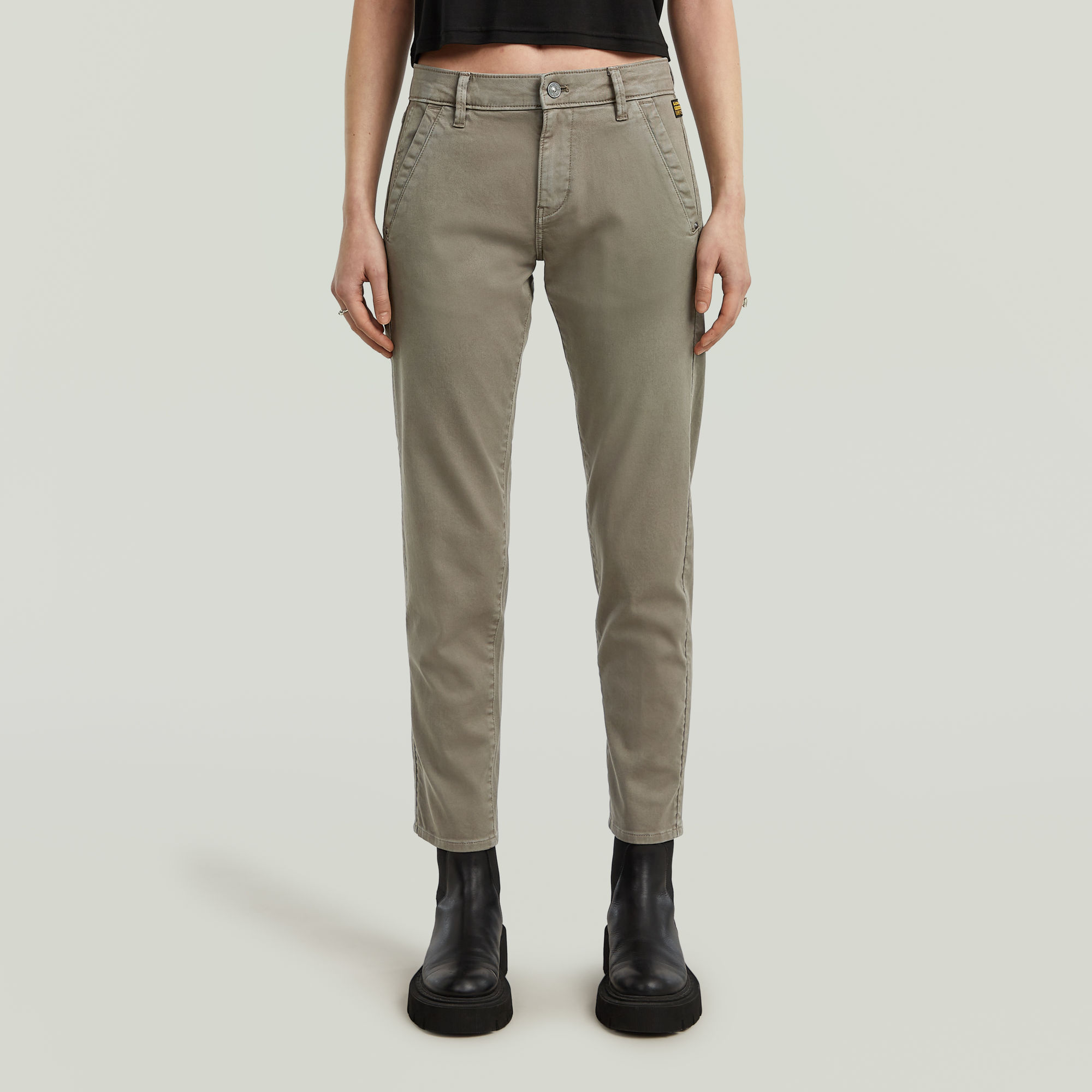 G-Star RAW Kate Boyfriend Chino - Bruin - Dames