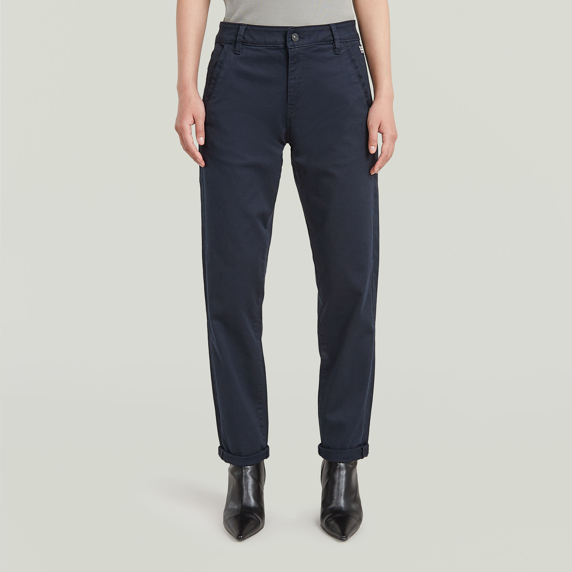 G-Star RAW Kate Boyfriend Chino - Donkerblauw - Dames