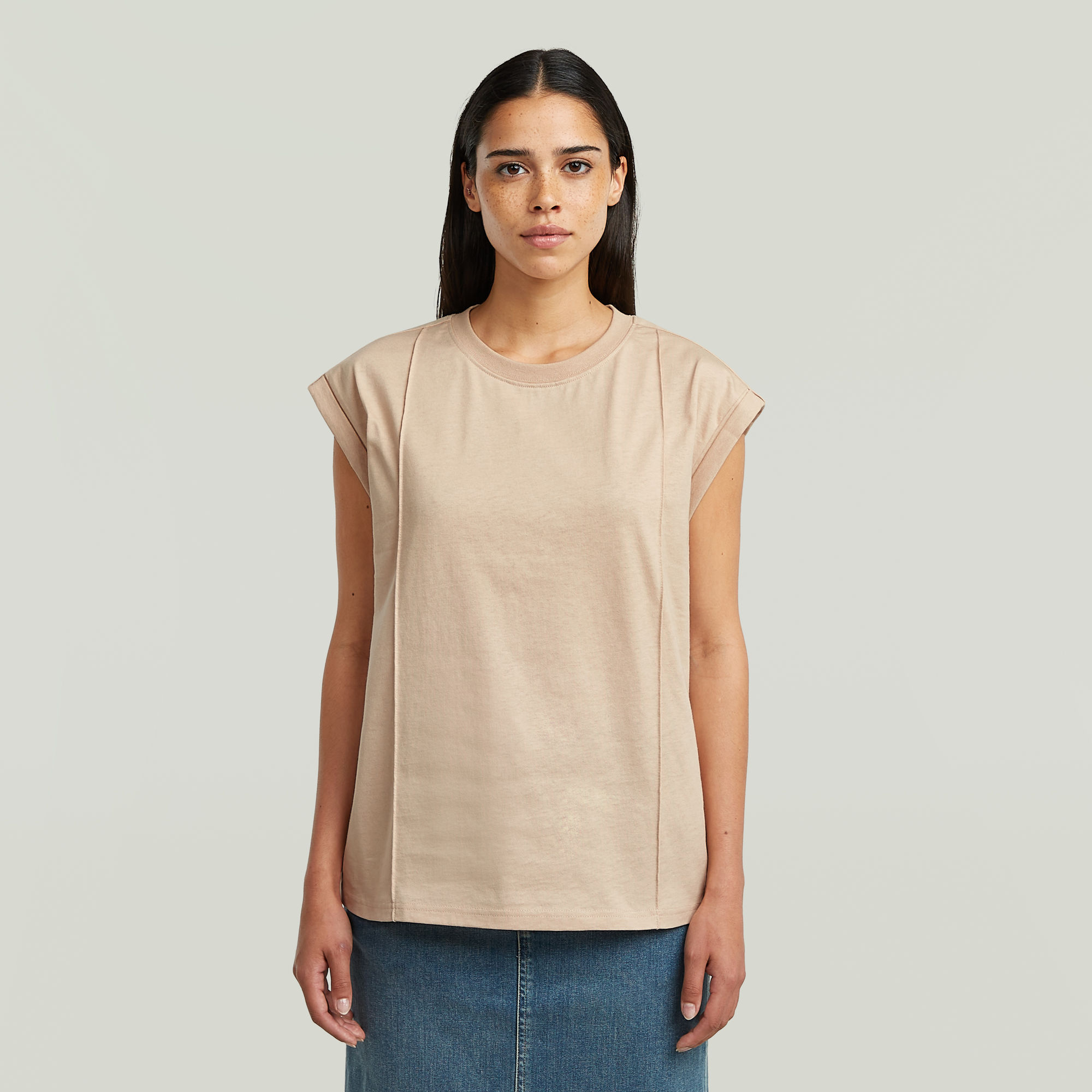 G-Star RAW Constructed Loose T-Shirt - Roze - Dames