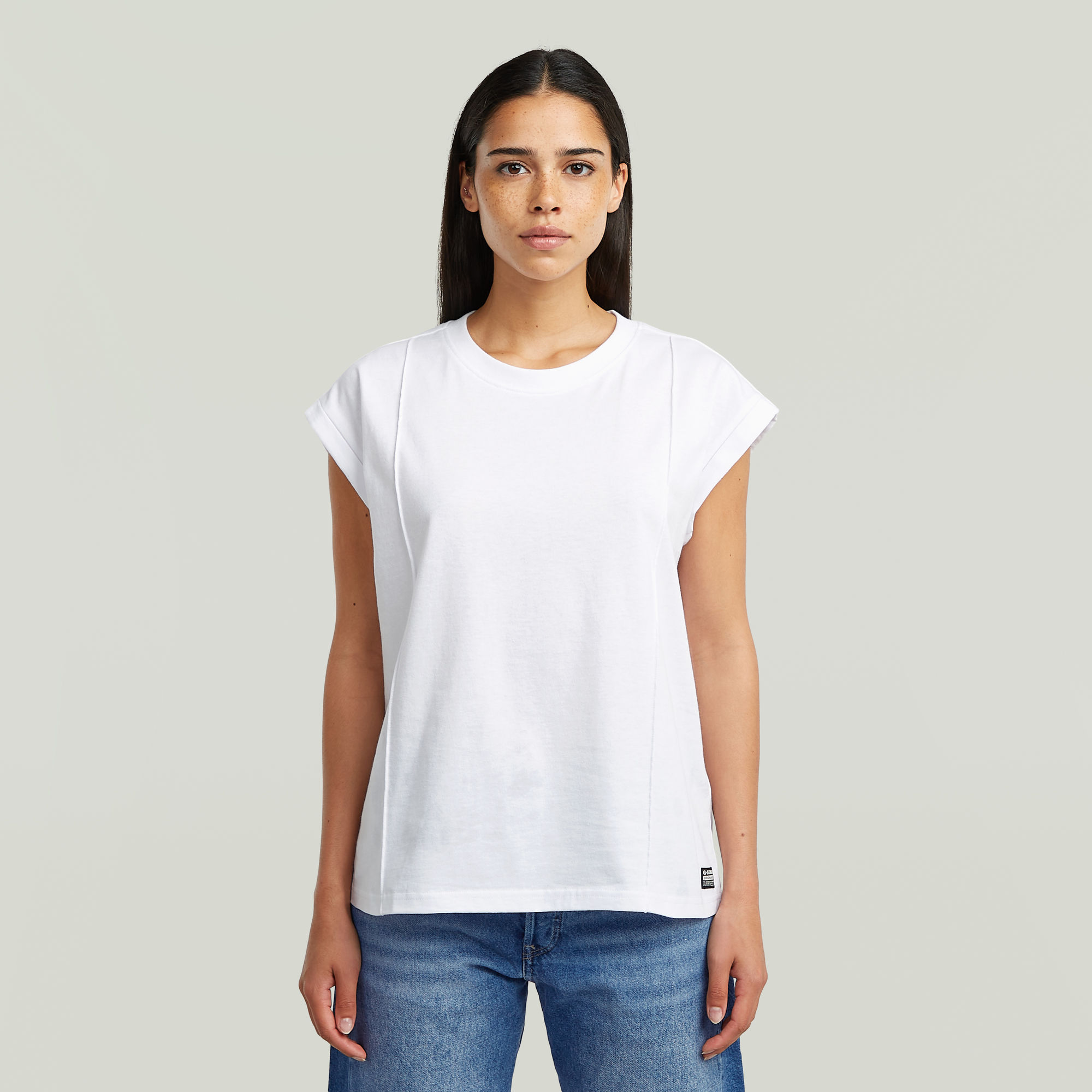 G-Star RAW Constructed Loose T-shirt - Wit - Dames