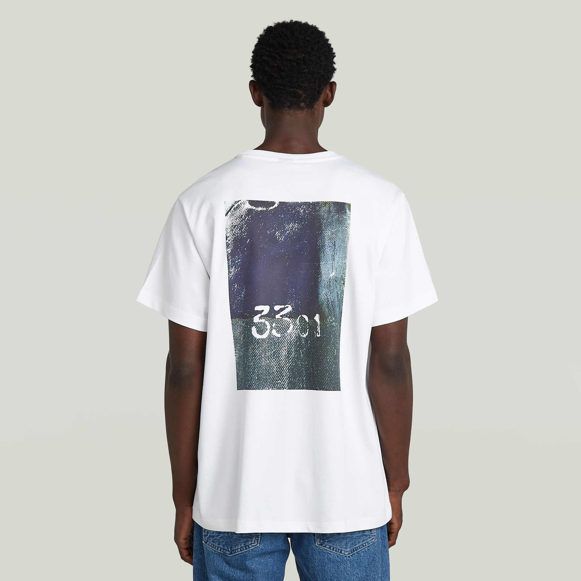 G-Star RAW Back Photo Print Loose T-shirt - Anders - Heren