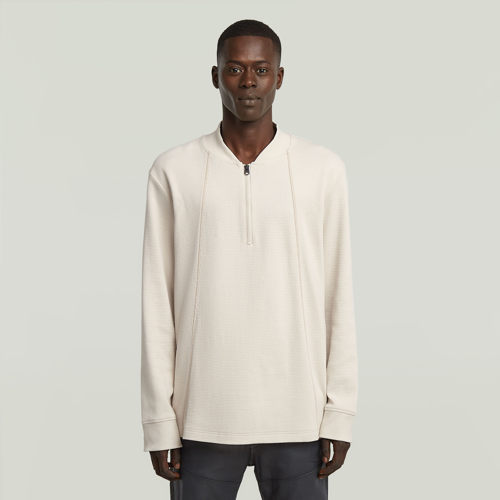 G-Star RAW Tweeter Longsleeve T-shirt - Wit - Heren