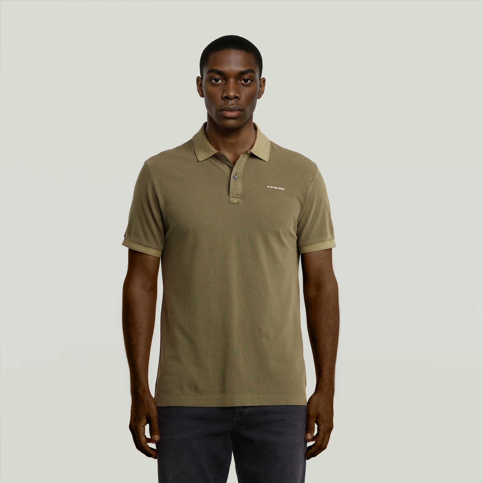 G-Star RAW Oluv Slim Polo - Groen - Heren