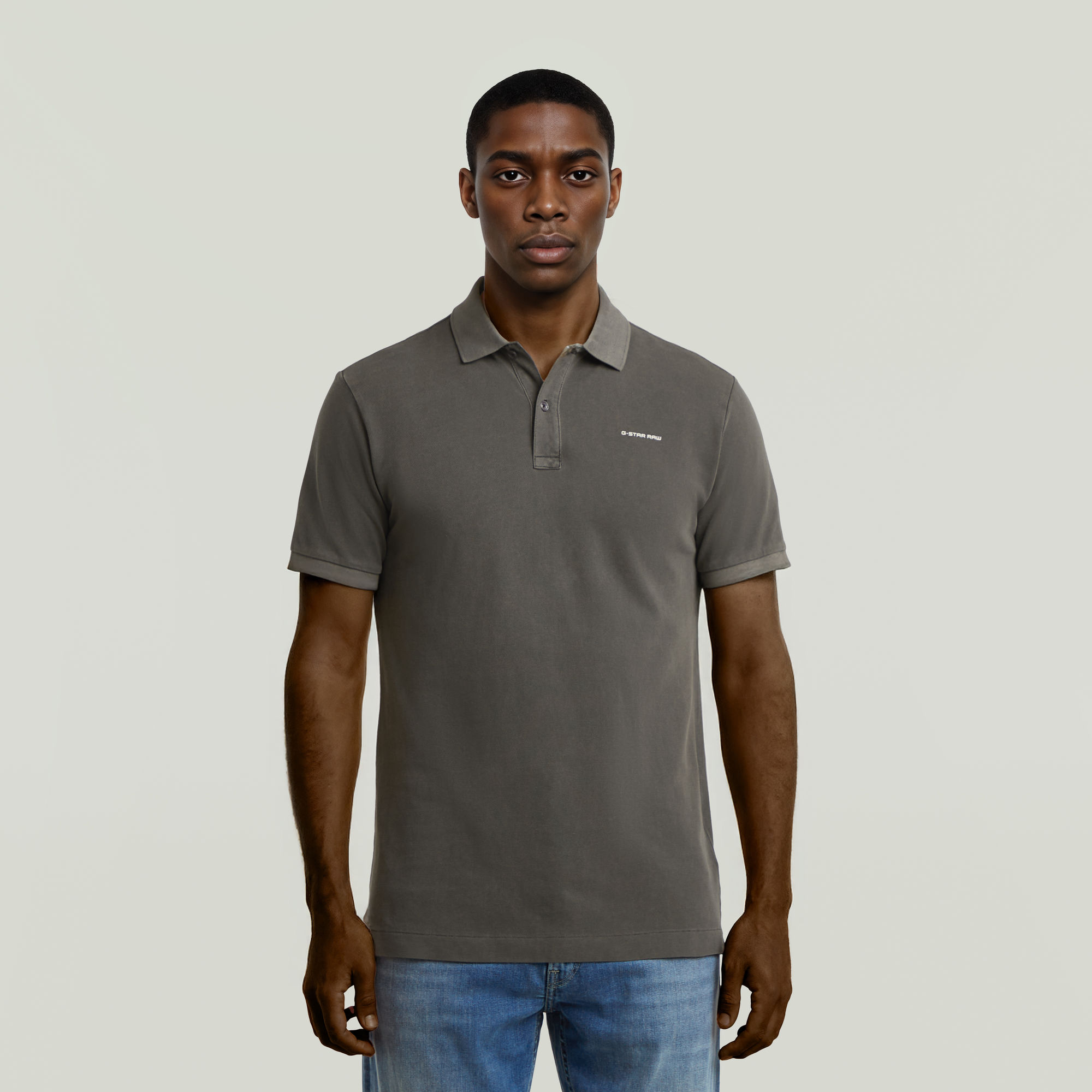 G-Star RAW Oluv Slim Polo - Zwart - Heren