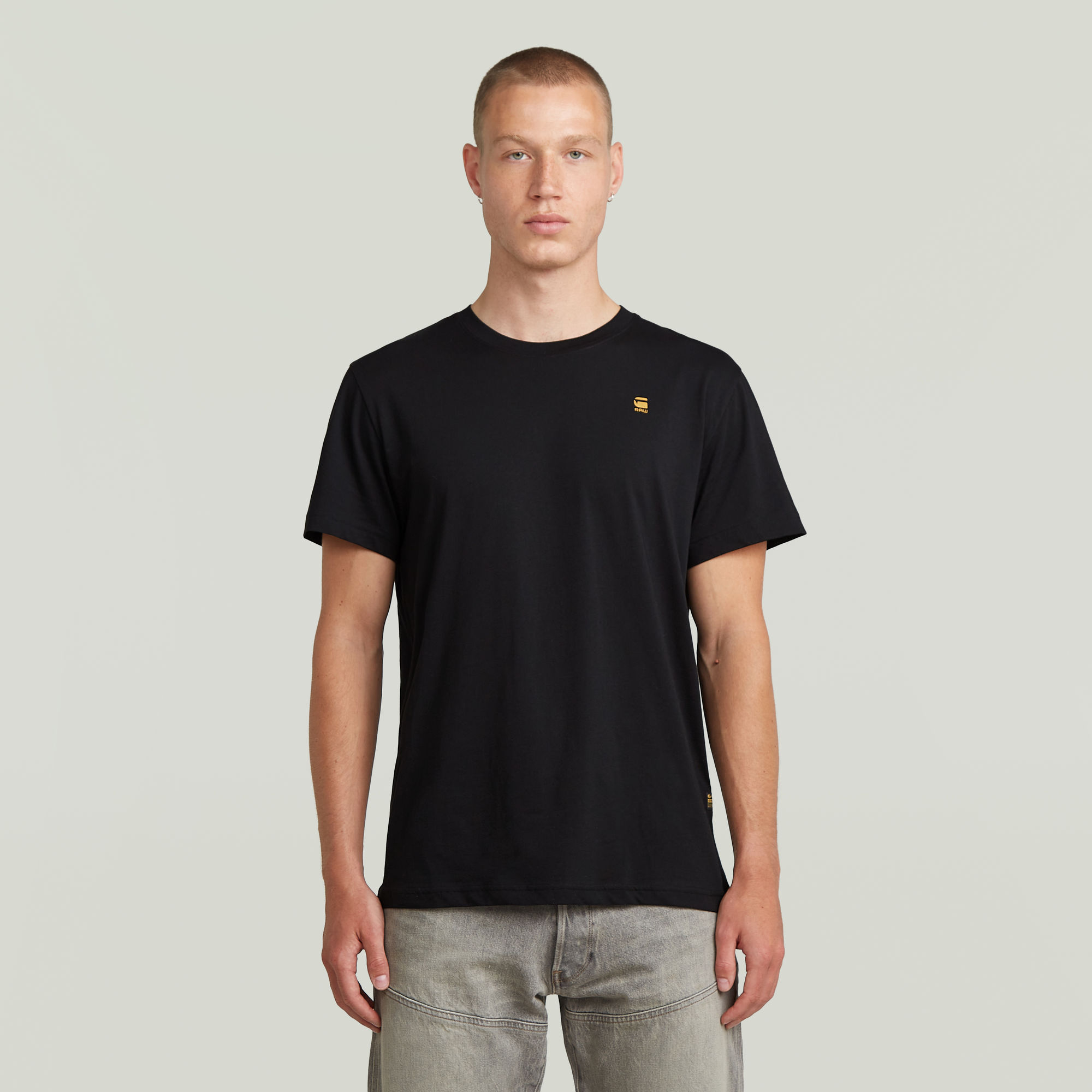G-Star RAW Originals Back Print T-Shirt - Zwart - Heren