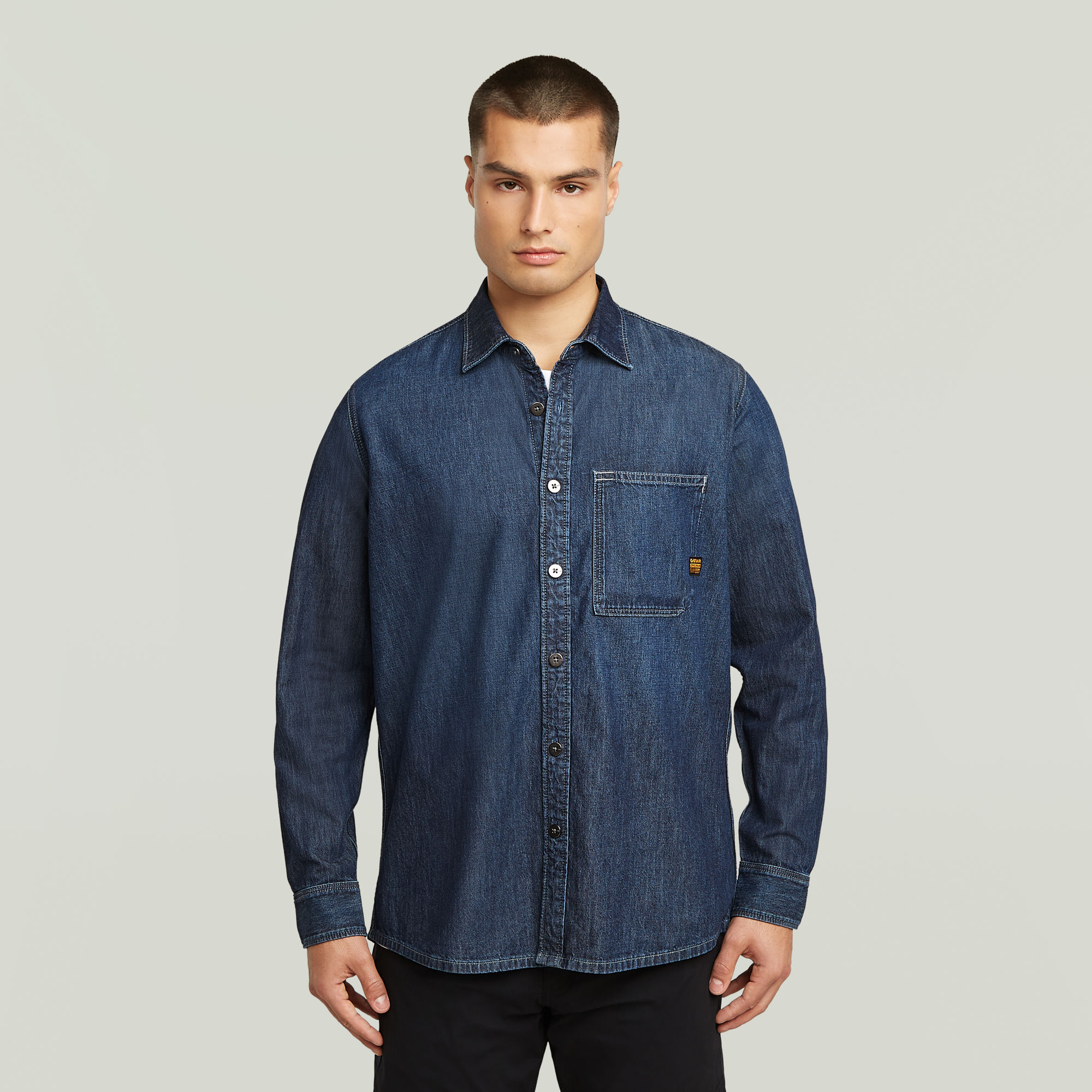 G-Star RAW Regular 1-Pocket Overhemd - Anders - Heren