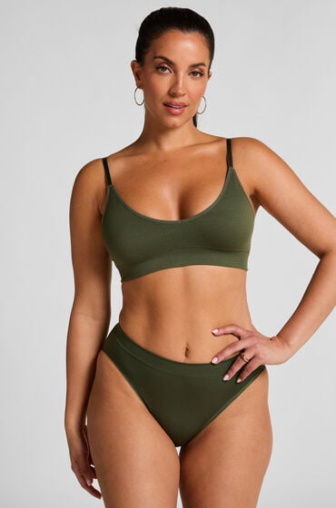 Hunkemöller Hoge slip Dide Groen