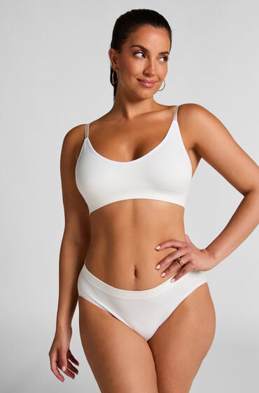 Hunkemöller Hoge slip Dide Wit