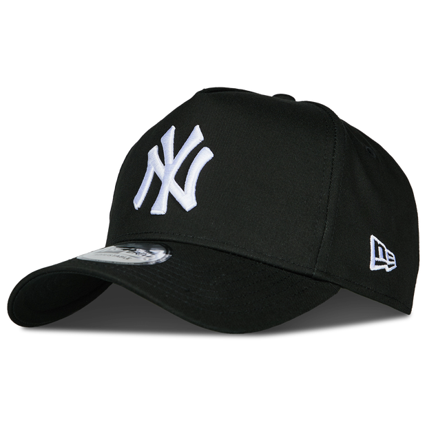 New era New York Yankees MLB Essential 9FORTY E-Frame Cap, Black