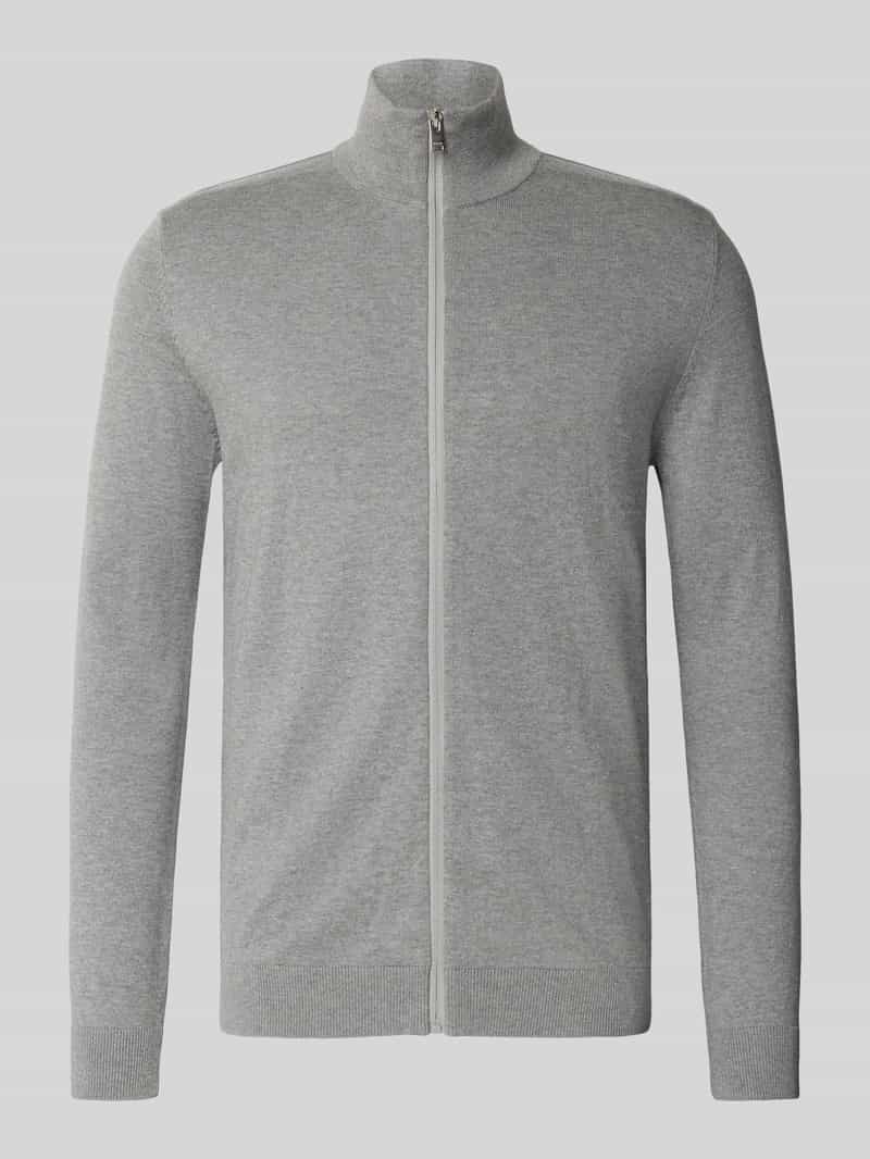 SELECTED HOMME Vest SLHBERG FULL ZIP CARDIGAN NOOS