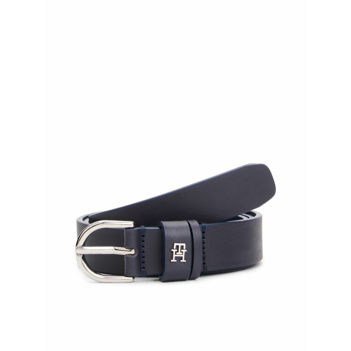 Tommy Hilfiger Leren riem ESSENTIAL EFFORTLESS 2.5 SV Eenvoudige doornsluiting, metalen embleem