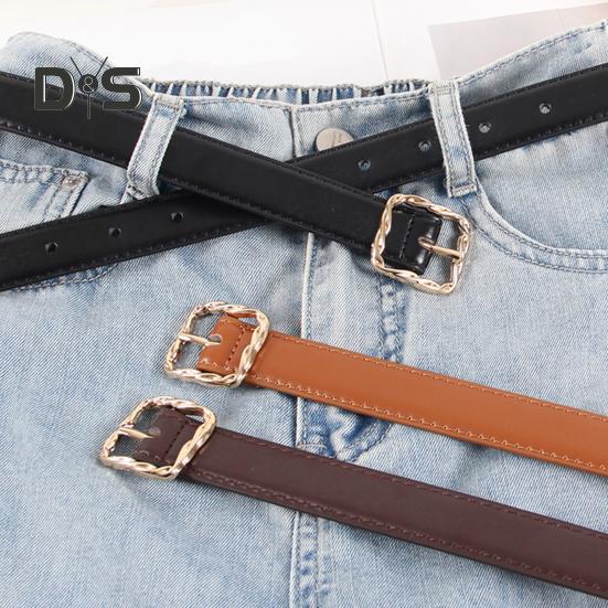 Mud in your eye Damesriem Kunstleren riem voor jurken Broeken Rokken Dames Dunne tailleriem met gouden gesp voor dagelijks gebruik Schoolstraat kameel