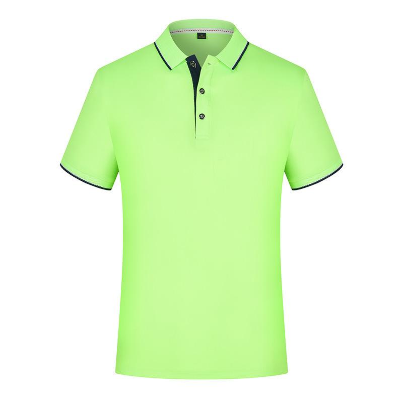 WowClassic Casual zomer effen herenpoloshirt Top Business Polo Heren sportshirts met korte mouwen Blauw Zwart Wit Tops S grijs
